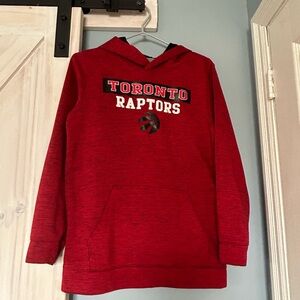 NBA Red Toronto Raptors Pullover Hoodie